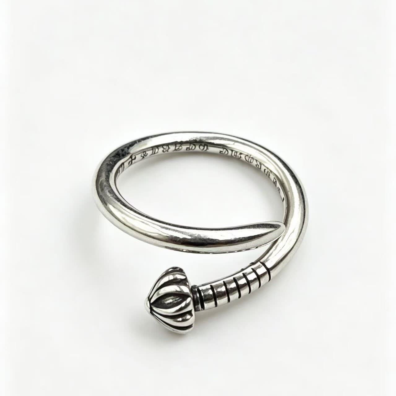Chrome Hearts Silver Adjustable Ring